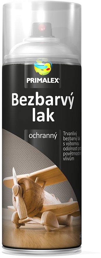 Primalex Sprej bezbarvý lak LESK 400 ml