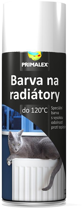 Primalex Sprej na radiátory bílá 400 ml