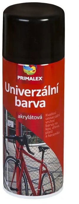 Primalex Univerzální barva RAL 9005 černá LESK 400 ml