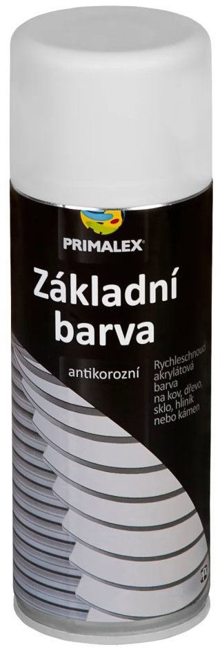 Primalex Sprej základní barva bílá 400 ml
