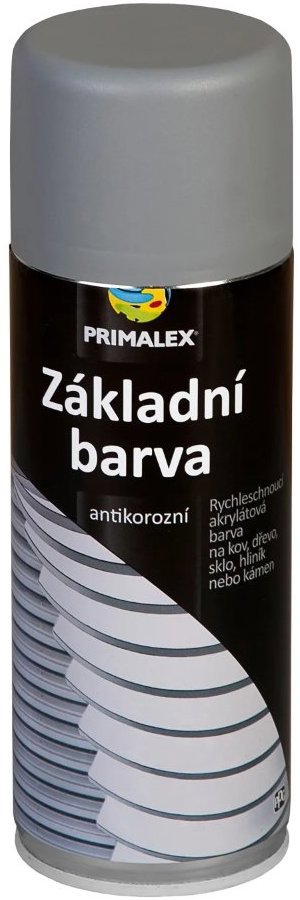 Primalex Sprej základní barva šedá 400 ml