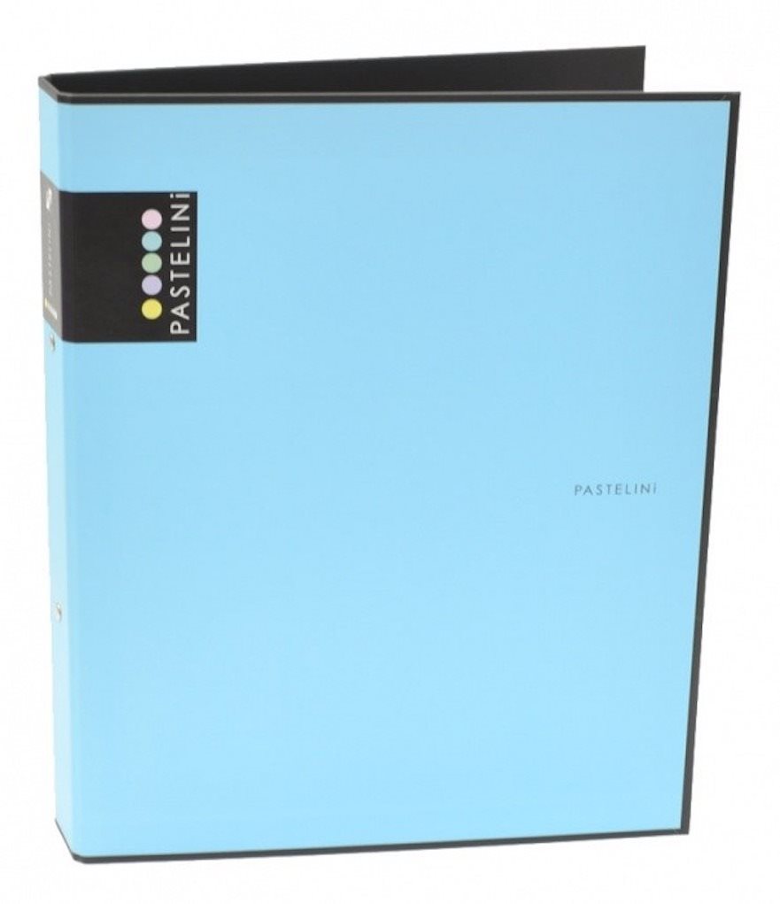 KARTON P+P PASTELINI čtyřkroužkový A4 4 cm, modrý