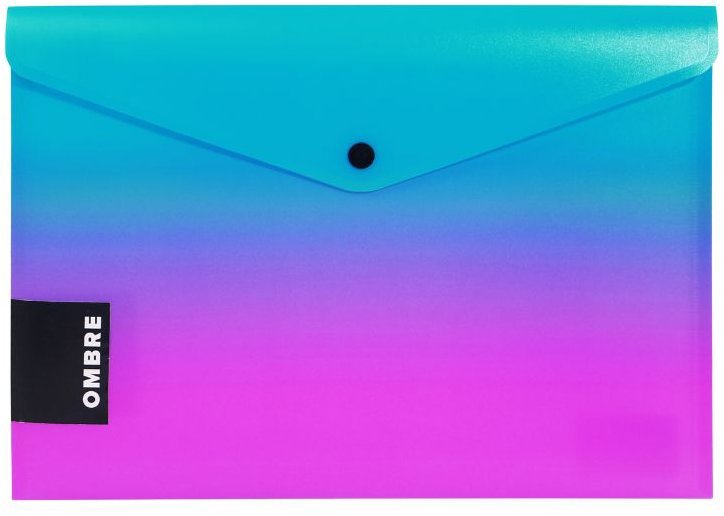 KARTON P+P OMBRE psaníčko s drukem A4, růžové