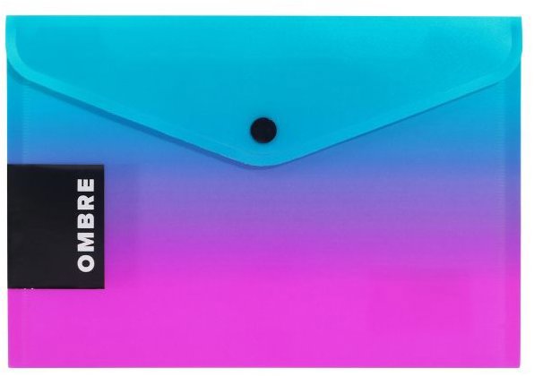 KARTON P+P OMBRE psaníčko s drukem A5, růžové