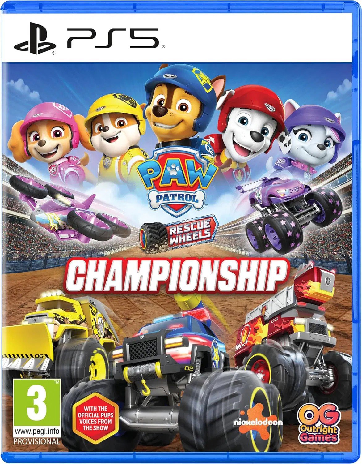 Paw Patrol Rescue Wheels: Championship - PS5