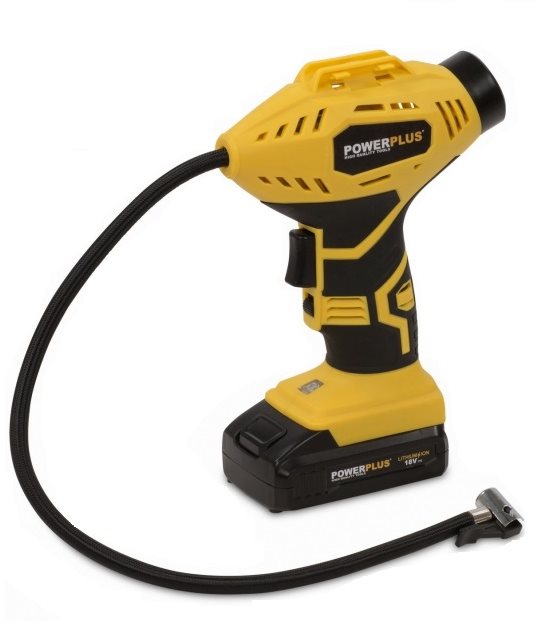 POWERPLUS Kompresor AKU 18V POWX1700 (1x1,5 Ah)