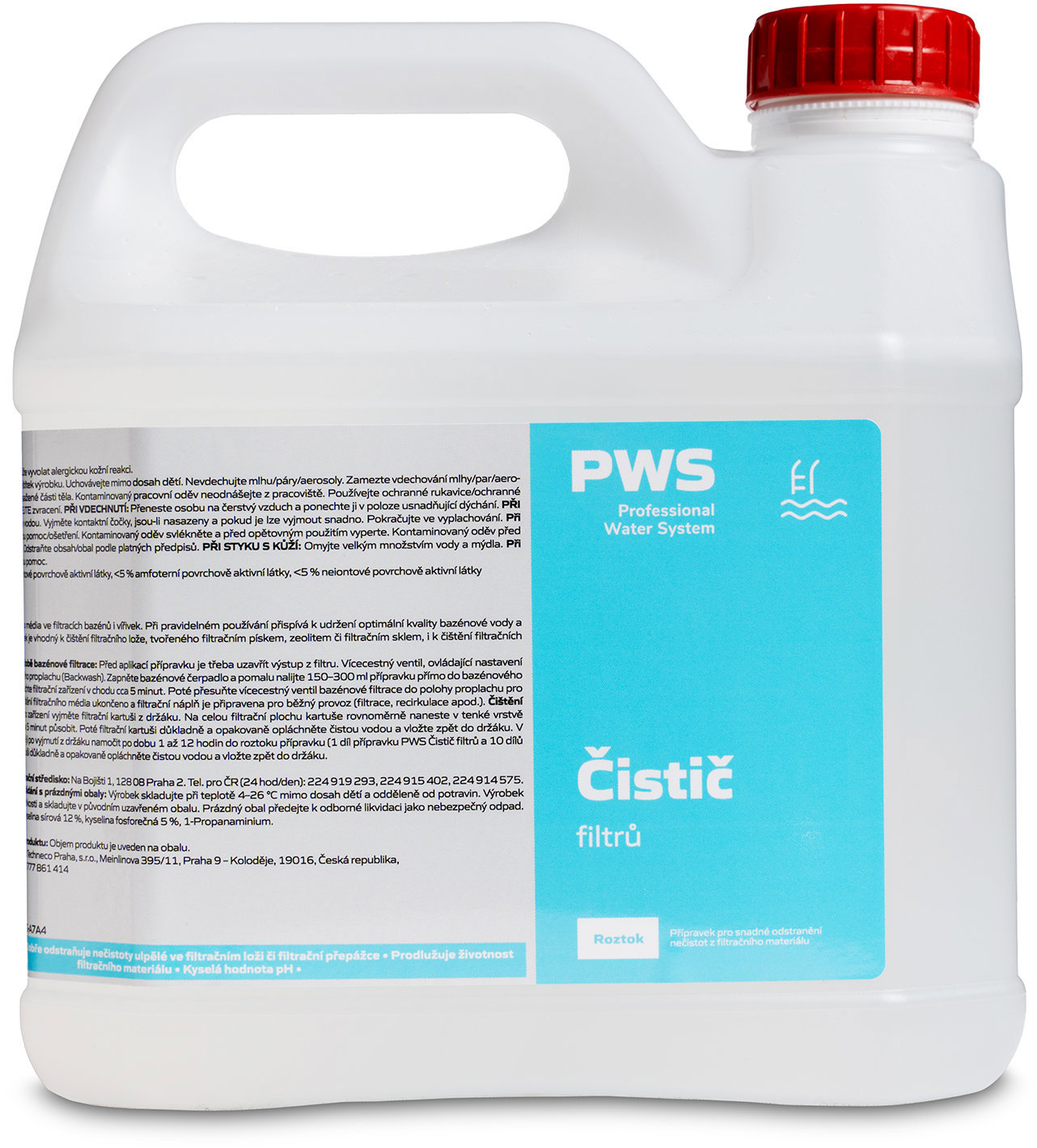 PWS Čistič filtrů 3 l