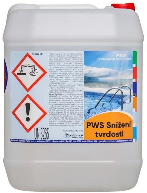 PWS Snížení tvrdosti Bazénové vody 10 l