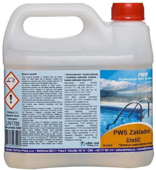 PWS Základní čistič bazénu 3 l