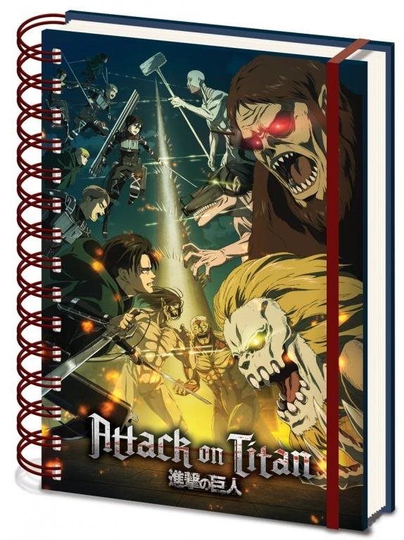 Attack On Titan: S4 - Poznámkový blok