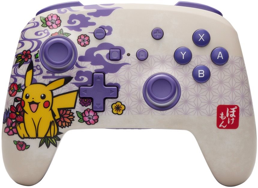 PowerA Enhanced Wireless Controller for Nintendo Switch - Pokémon Pikachu Blossom