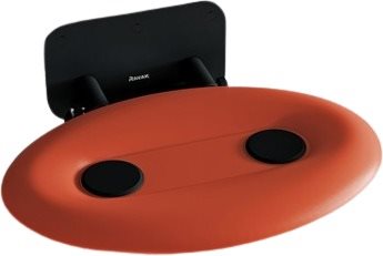 RAVAK Sedátko Ovo-P II-ORANGE/BLACK