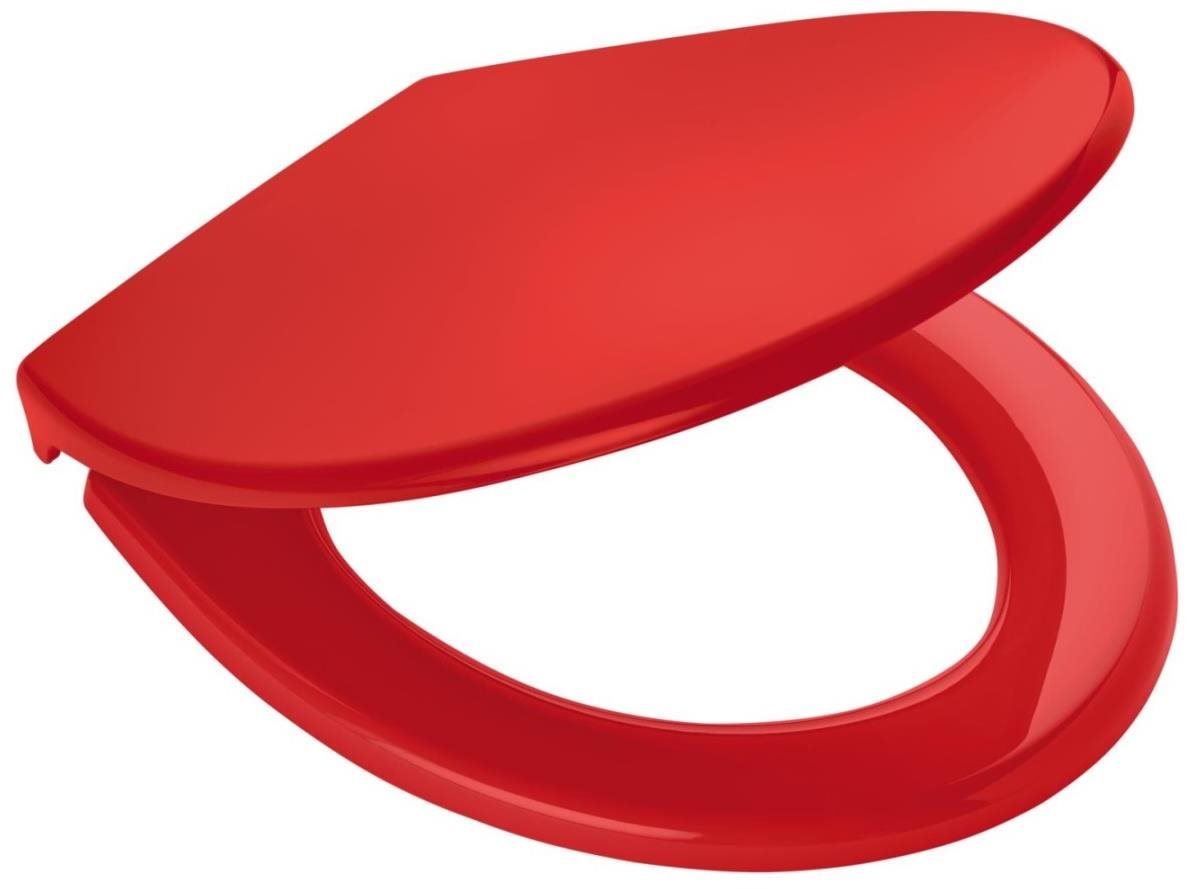 Ridder Miami WC sedátko soft close, PP termoplast, červené