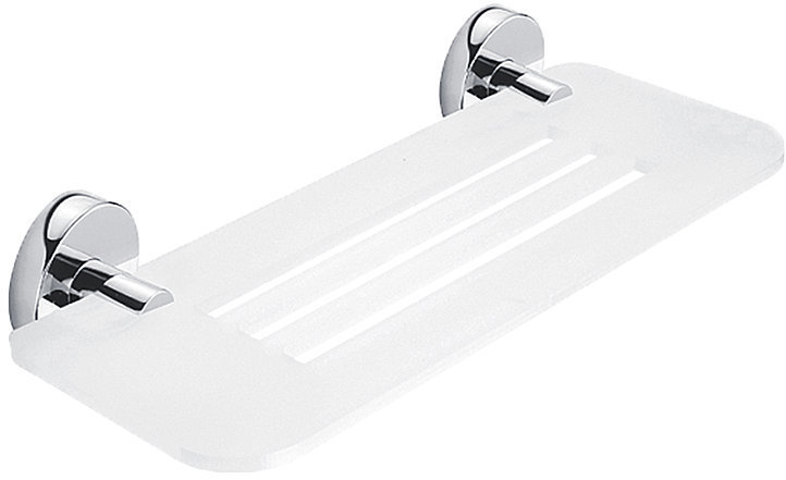 Nimco Police do koupelny a sprchy 30 cm – plexisklo kov Unix UN-X330-26