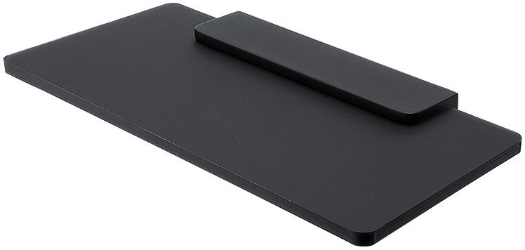 Nimco Maya černá Police 20 cm do koupelny a sprchy – plexisklo kov MAC-X320-C-90