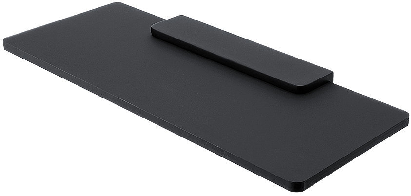 Nimco Maya černá Police 30 cm do koupelny a sprchy – plexisklo kov MAC-X330-C-90