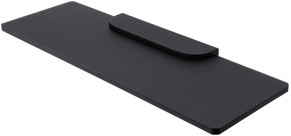 Nimco Police do koupelny a sprchy 40 cm – plexisklo černá Nikau NKC-X340-C-90