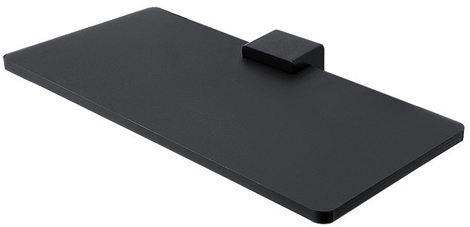 Nimco Police do koupelny a sprchy 20 cm – plexisklo černá Kibo Ki-X320-C-90