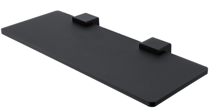 Nimco Police do koupelny a sprchy 30 cm – plexisklo černá Kibo Ki-X330-C-90