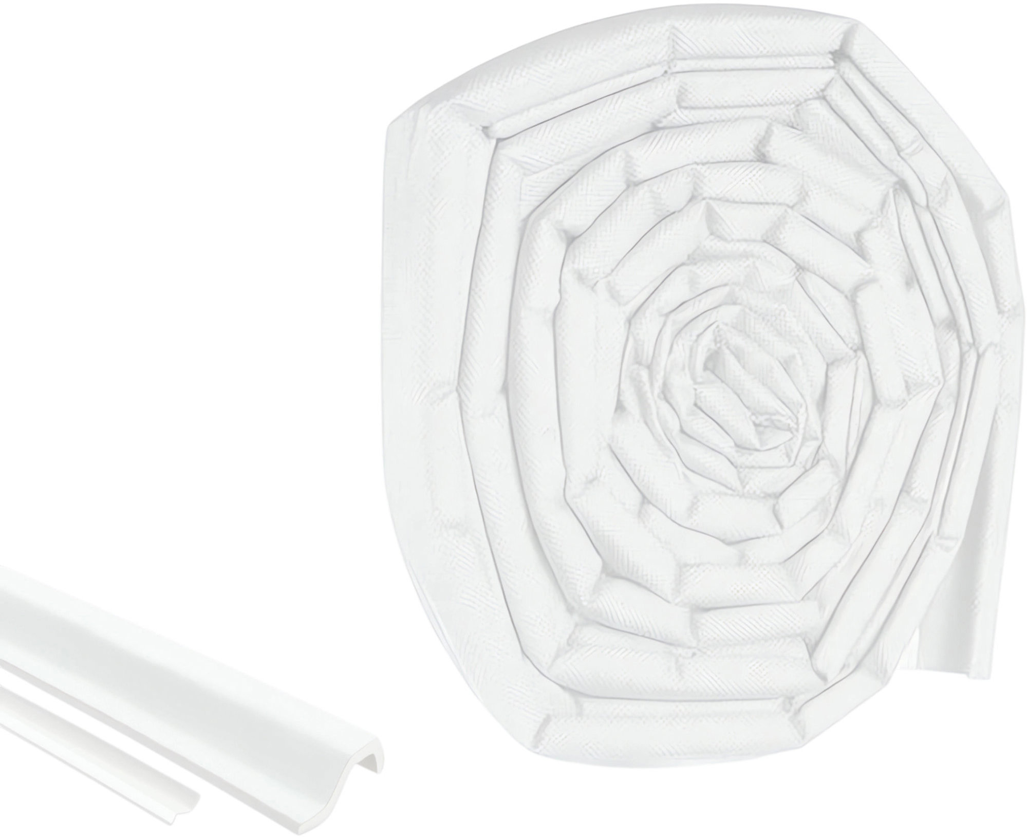 Ruhhy 26271 Samolepicí těsnění na okna a dveře 400 × 2,1 cm, bílé