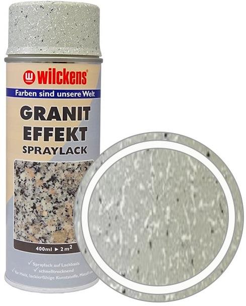 Wilckens Dekorační barva ve spreji s efektem šedá žula Granit Effekt Hobby-Lackspray, světle šedá