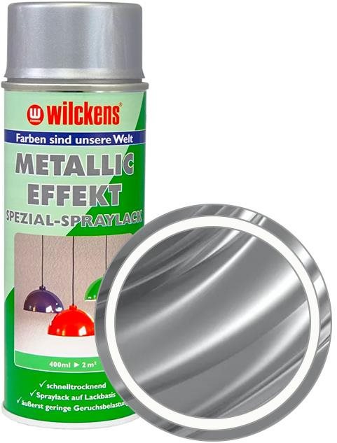 Wilckens Metalická barva ve spreji Metallic-Effekt Spezial-Lackspray 400 ml, stříbrná