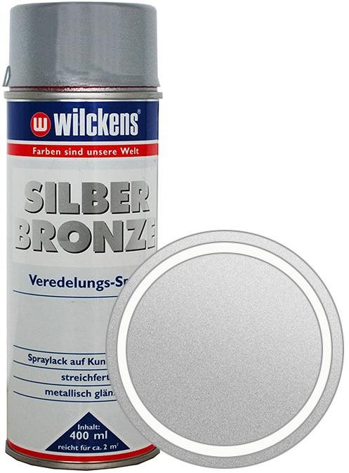 Wilckens Dekorační barva ve spreji efekt stříbrný bronz Silberbronze 400 ml