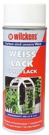 Wilckens Bílá barva ve spreji ve vysokém lesku Weisslack Spray 400 ml