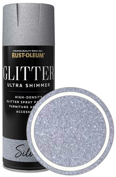 Rust-Oleum Dekorační barva ve spreji efekt stříbrné třpytky 400 ml