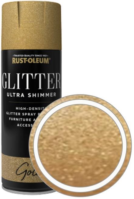 Rust-Oleum Dekorační barva ve spreji efekt zlaté třpytky 400 ml