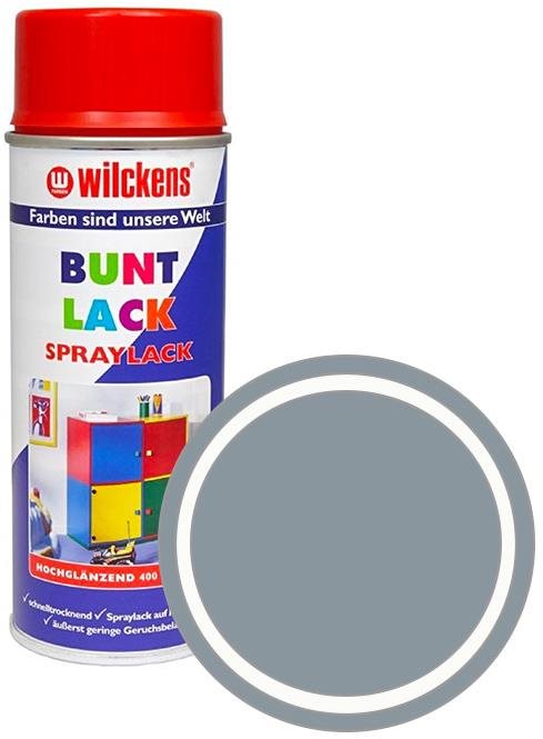 Wilckens Syntetická vrchní barva ve spreji vysoký lesk 400 ml šedá, WI.16071100140