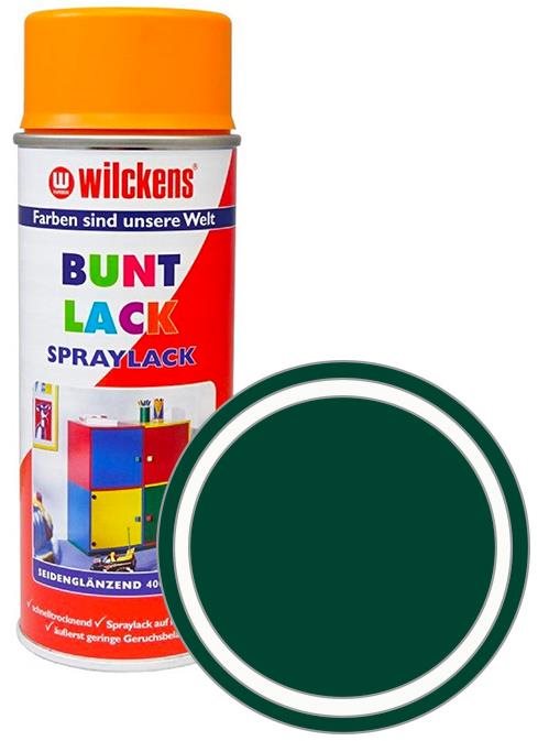 Wilckens Syntetická vrchní barva ve spreji pololesk 400 ml odstín zelené, WI.16160500140