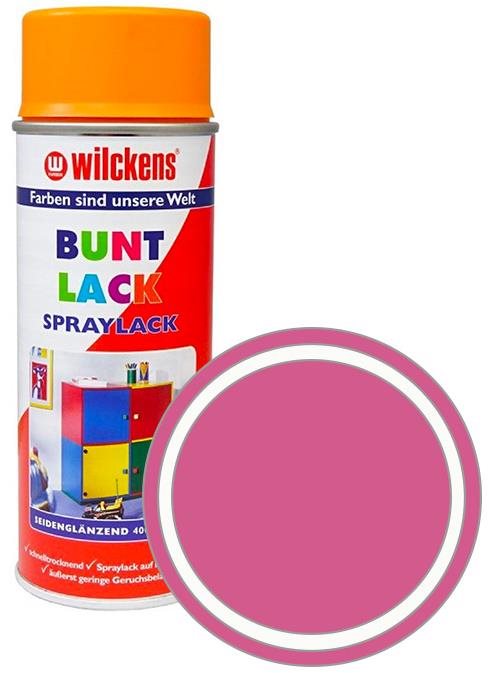 Wilckens Syntetická vrchní barva ve spreji pololesk 400 ml růžová, WI.16134000140