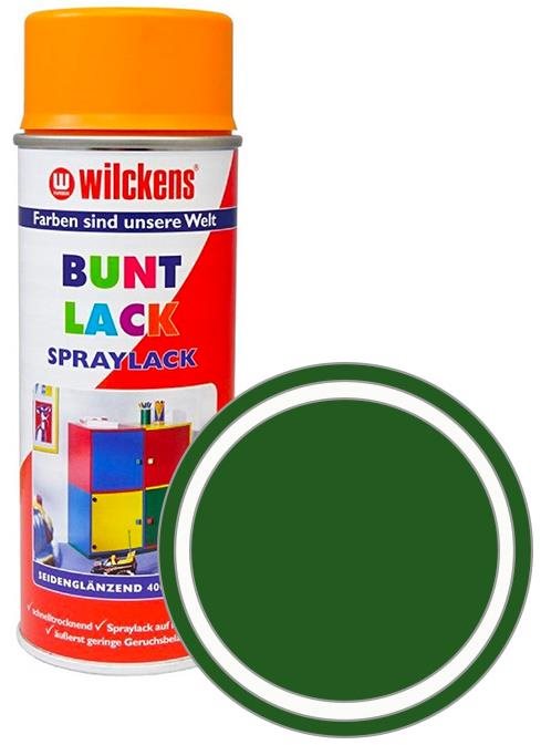 Wilckens Syntetická vrchní barva ve spreji pololesk 400 ml, zelená, WI.16160000140