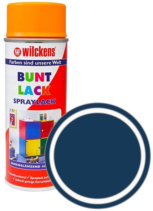 Wilckens Syntetická vrchní barva ve spreji pololesk 400 ml modrá, WI.16150300140