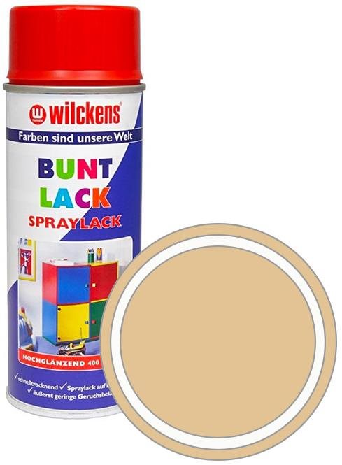 Wilckens Syntetická vrchní barva ve spreji vysoký lesk 400 ml slonová kost, WI.16011400140