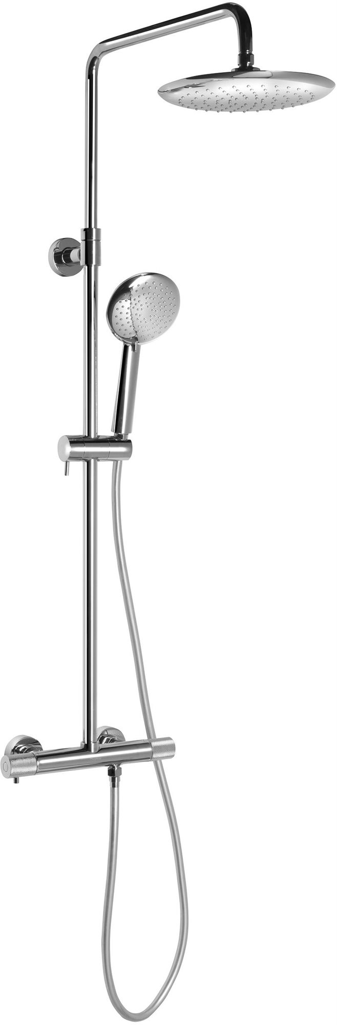 SAPHO SOLARIS sprchový sloup s termostatickou baterií, chrom WD139