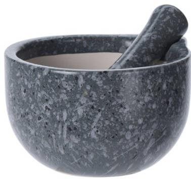 EH Excellent Houseware, Hmoždíř, keramický, antracitová barva