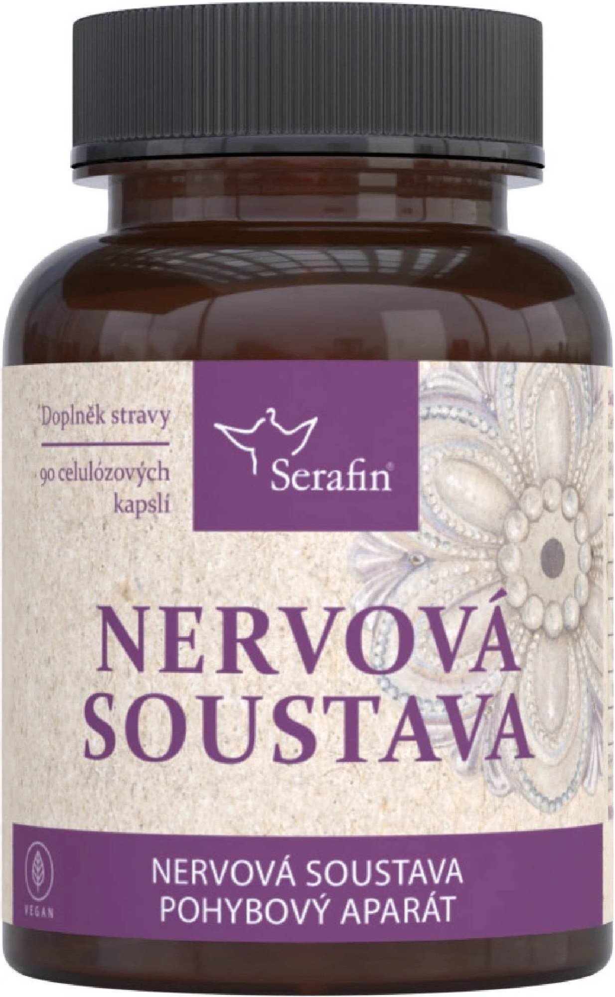 Serafin Nervová soustava - přírodní bylinné kapsle 90 tobolek