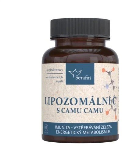 Serafin Lipozomální vit.C s camu camu-přírodní bylinné kapsle 90 tobolek