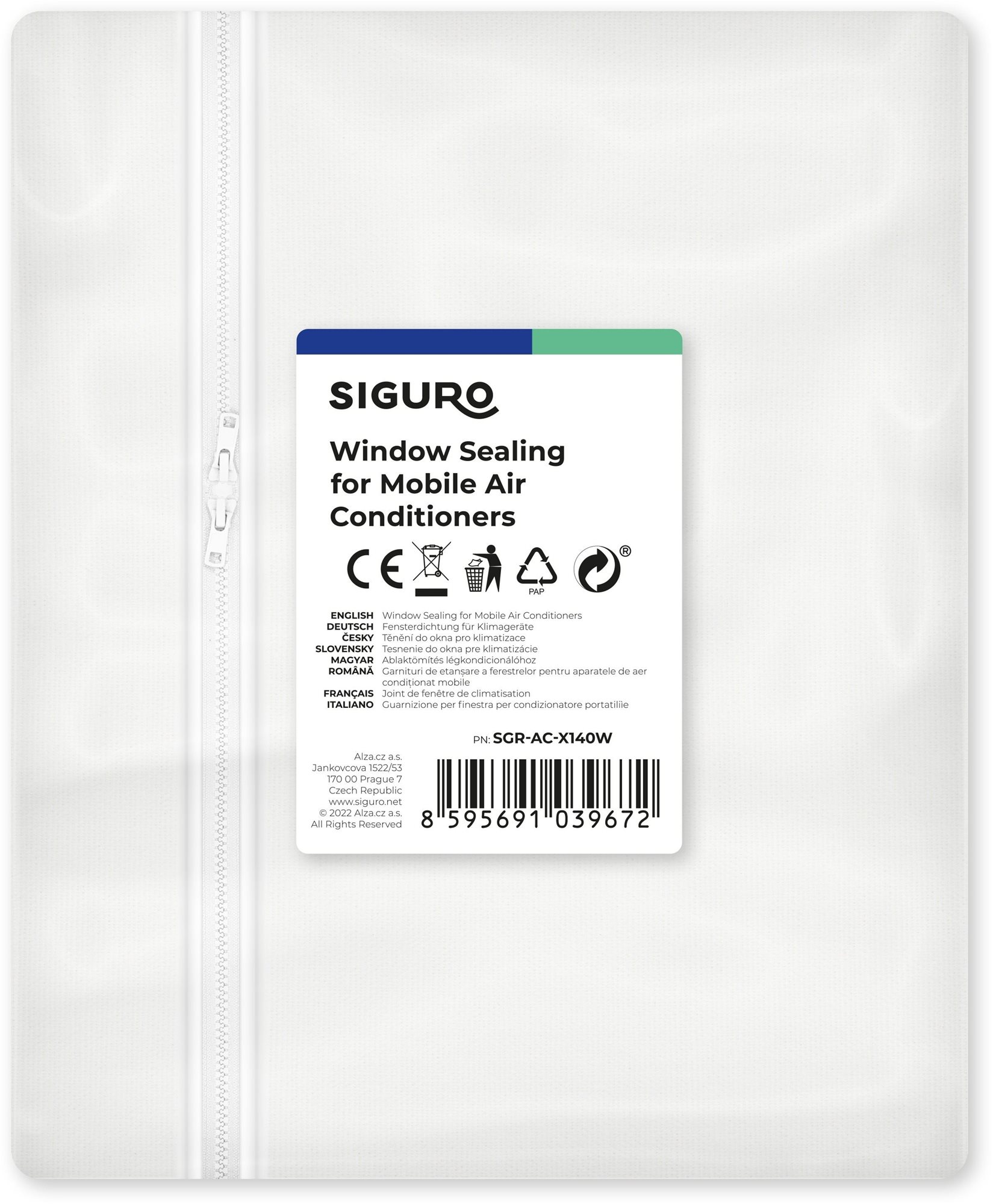 Siguro AC-X14W Těsnění pro klimatizace do okna
