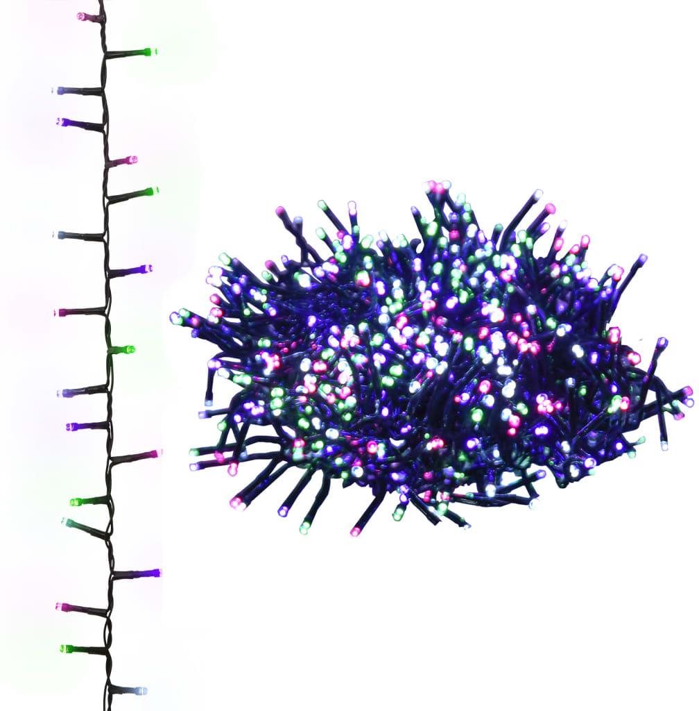 Shumee světelný LED řetěz se 2 000 LED pastelový barevný 45 m PVC
