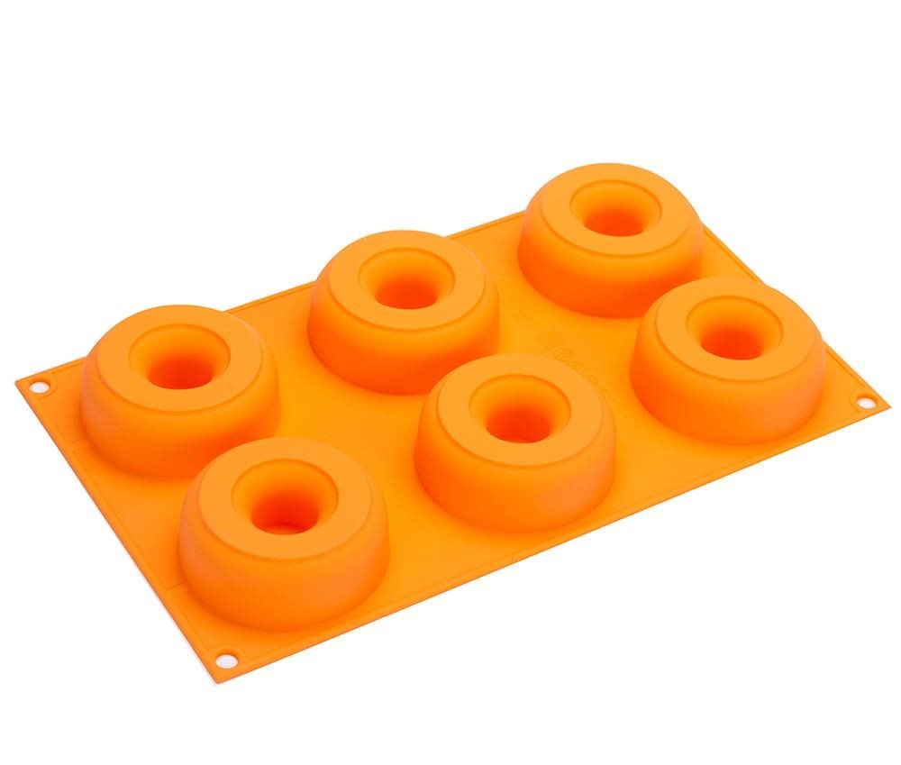 Silikomart Silikonová forma na donuty Silikomart Donuts 6ks