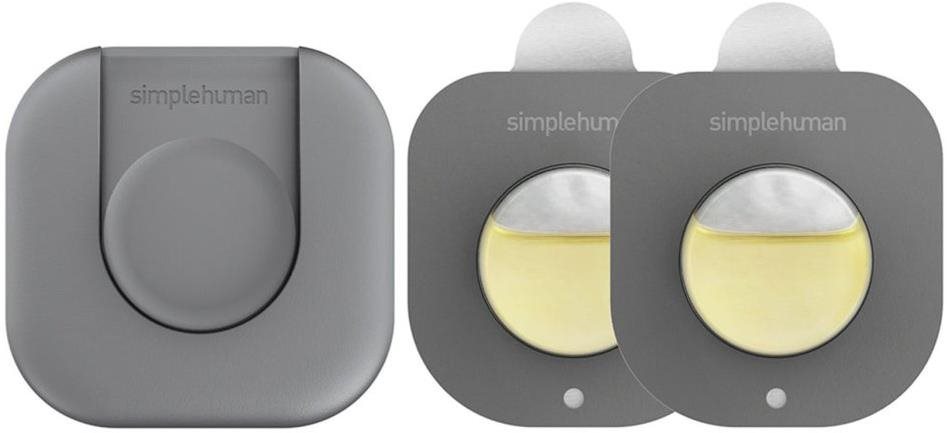 Simplehuman pohlcovač pachů do odpadkového koše, držák + 2 kapsle