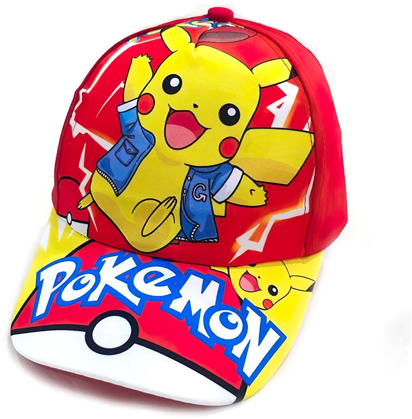 Pokémon Pikachu s potiskem - dětská kšiltovka vel. M