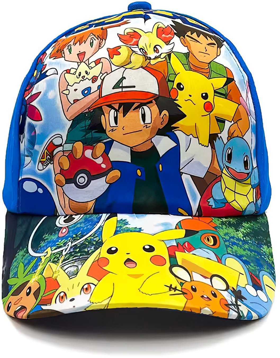 Svět Pokémonů s potiskem - dětská kšiltovka vel. M