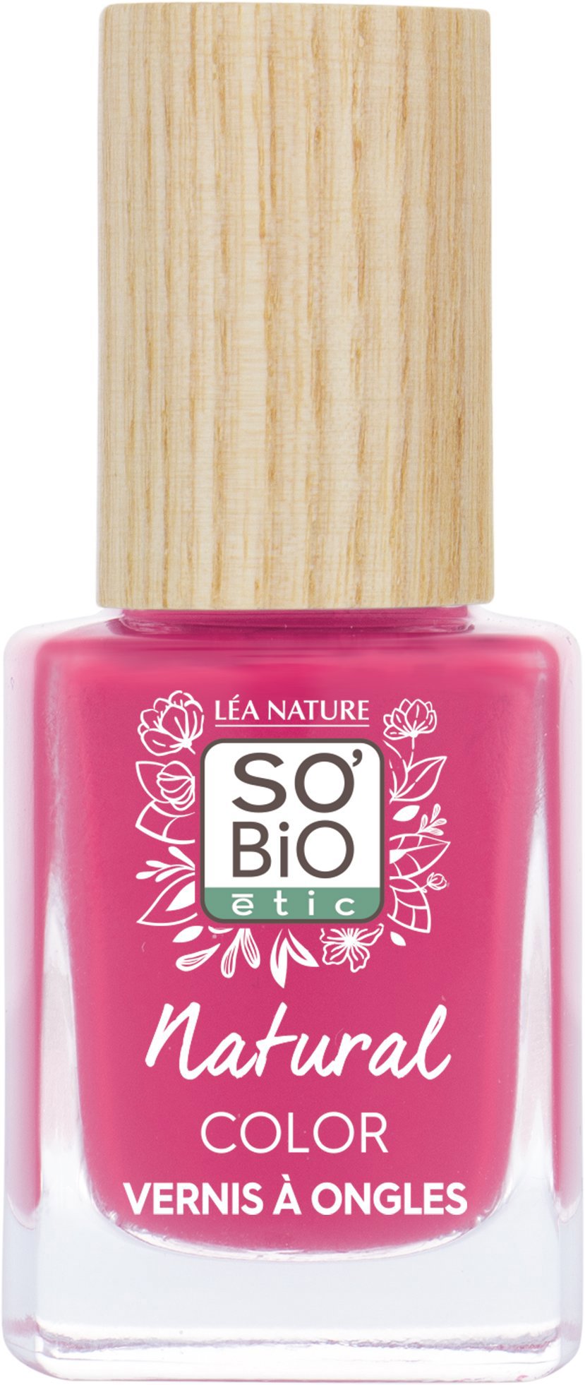 SO’BiO étic Lak na nehty 40 bohémská růžová 11 ml