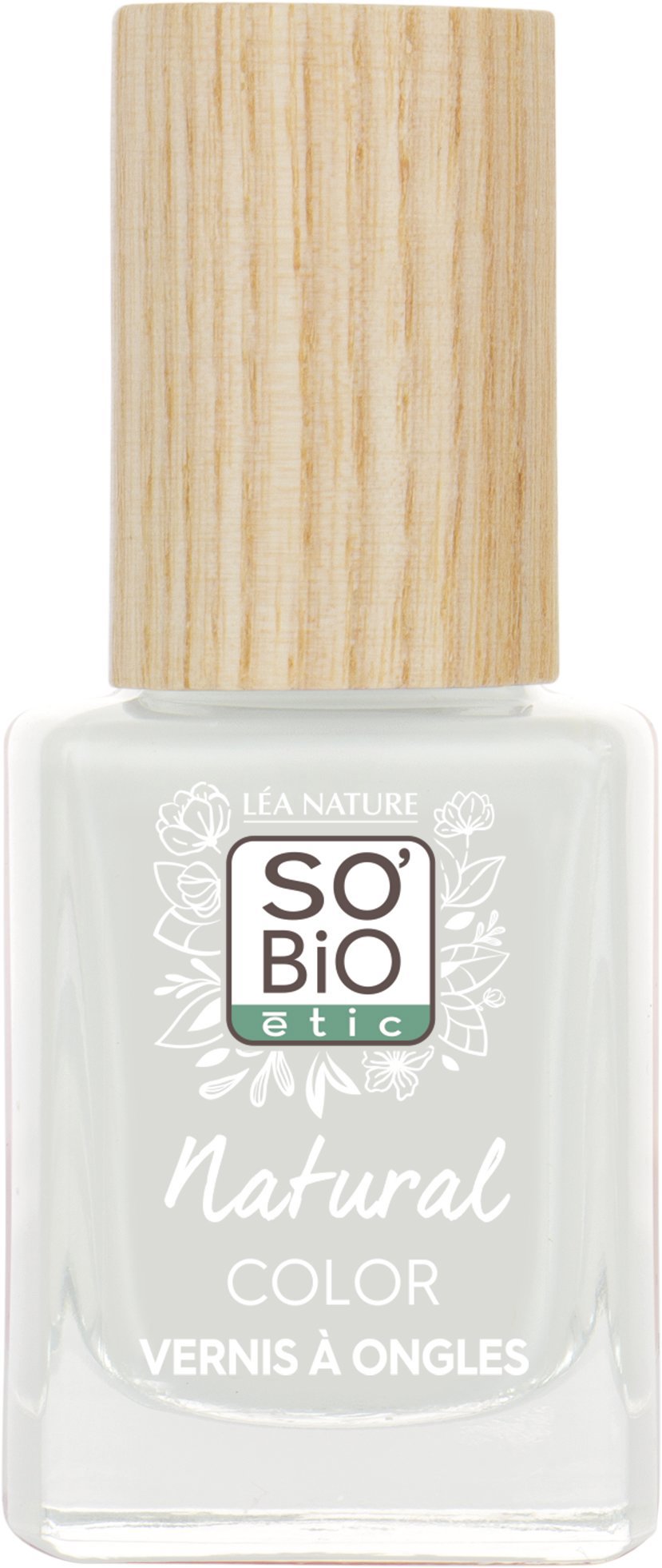 SO’BiO étic Lak na nehty 80 francouzská bílá 11 ml