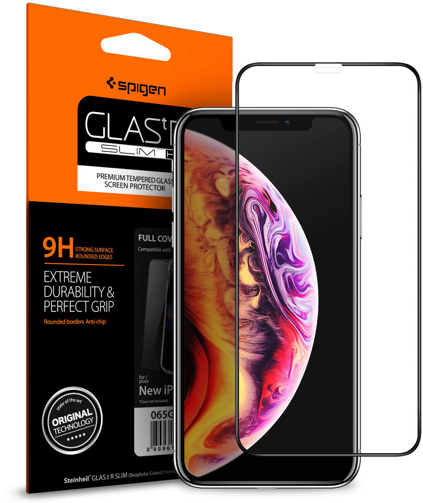 Spigen Glass FC HD 1 Pack Black iPhone 11 Pro Max/iPhone XS Max