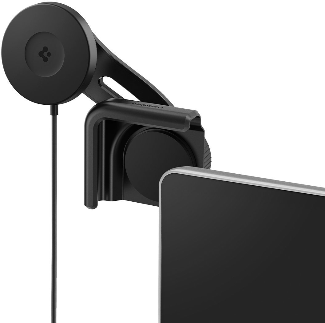 Spigen Tesla TapLock MagSafe Car Mount Charger Black Wireless / Screen